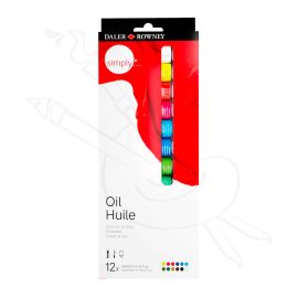 SET DE X12 OLEOS EN TUBO DALER ROWNEY 12ML