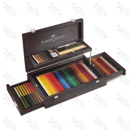 ESTUCHE DE MADERA ART & GRAPHIC CON 126 PIEZAS DE LAS 3 GAMAS