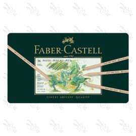 ESTUCHE DE 36 LAPICES FABER CASTELL PASTEL PITT