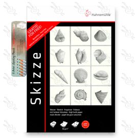 BLOCK HAHNEMÜHLE SKIZZE EMPASTADO 96GRS A3