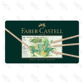 ESTUCHE DE 60 LAPICES FABER CASTELL PASTEL PITT