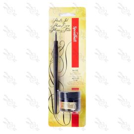 SET DE PLUMILLA + TINTA NEGRA SPEEDBALL