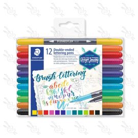 MARCADORES DOBLE PUNTA 3004 STAEDTLER X12