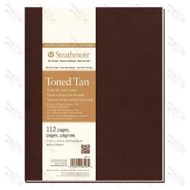 BLOCK PASTA DELGADA TONED TAN STRATHMORE 118GRS #P481-7