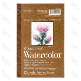 BLOCK DE ACUARELA STRATHMORE ENCOLADO 300GRS