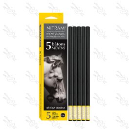 BÂTONS MOYENS NITRAM - EXTRA SOFT 5 BARRAS REDONDAS DE 8 MM