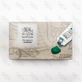 SET GOUACHE WINSOR & NEWTON X6