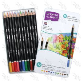 LÁPICES DE COLORES DERWENT ACADEMY X 12