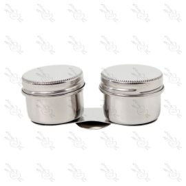 ACEITERO DOBLE CON TAPA REDONDO NORMAL B1