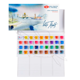 ACUARELA WHITE NIGHTS 36 PASTILLAS