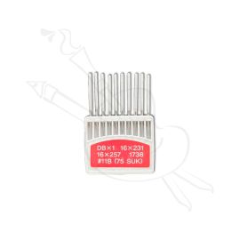 AGUJA PARA MAQUINA DE COSER DB-1 16X231 16X257 1738 #11B (75SUK)