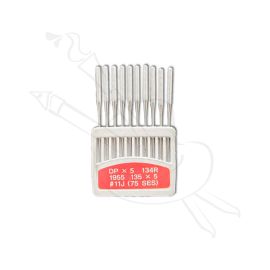 AGUJA PARA MAQUINA DE COSER DPx5 134R 1955 135x5 #11J (75 SES)