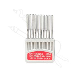 AGUJA PARA MAQUINA DE COSER UYx128GAS 1280 UY128GAS MY1040 #11B (029SUK)