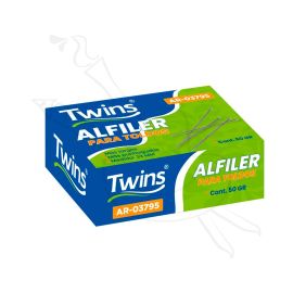 Alfileres caja 50 gr 28 mm