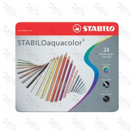 LÁPICES DE COLORES STABILO AQUACOLOR X 24