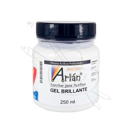 GEL BRILLANTE AUXILIAR PARA ACRÍLICO ARIÁN