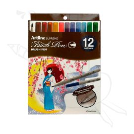 ARTLINE SUPREME PUNTA PINCEL X12