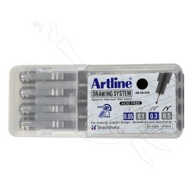SET X4 DE ESTILOGRAFOS ARTLINE - IMPAR 0.05