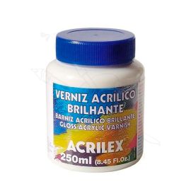 BARNIZ AL AGUA ACRÍLICO BRILLANTE ACRILEX 250ML