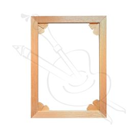 BASTIDOR DE CEDRO CON CUÑAS - 50X70 CM