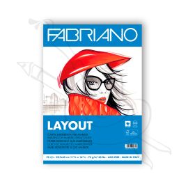BLOCK FABRIANO LAYOUT A4 70H