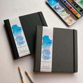 BLOCK 21 X 21CM PREMIUM WATERCOLOR BOCETTOS 300GR