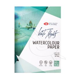 BLOCK A3 WHITE NIGHTS EMPASTADO 300GRS