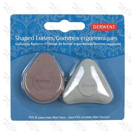 SET 2 DE BORRADORES ERGONÓMICOS DERWENT