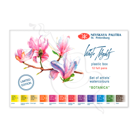 ACUARELA WHITE NIGHTS X12 PASTILLAS BOTANICA EDICION LIMITADA