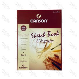 BLOCK CANSON C A GRAIN EMPASTADO 180GRS OFICIO