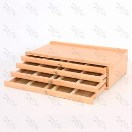 CAJA DE PINTURA MULTICAJÓN DE MADERA PD-139-19