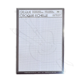 Block Papel Vegetal Calque Croquis Echelle A4