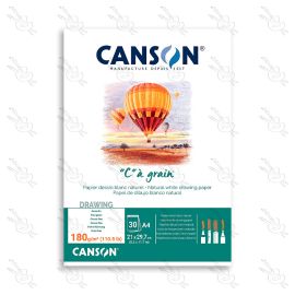 BLOCK "C" Á GRAIN EMPASTADO CANSON 180GRS A4