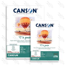 BLOCK "C" Á GRAIN EMPASTADO CANSON 224GRS