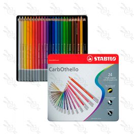 LÁPICES DE COLORES STABILO CARBOTHELLO X 24