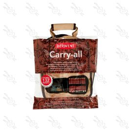 BOLSO DE LONA PARA LÁPICES CARRY-ALL DERWENT 132 UNID