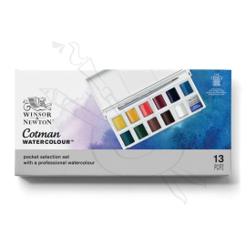 SET DE ACUARELAS COTMAN W&N M/GODETS SKETCHERS PCK BOX X12 PASTILLAS
