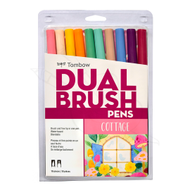 MARCADORES COTTAGE TOMBOW X10