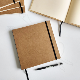 BLOCK BITÁCORA LINER CUADRADO BOCETTOS 150GR