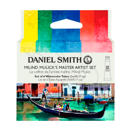 SET DE ACUARELA EN TUBO "MILLIND MULICKS" DANIEL SMITH X6