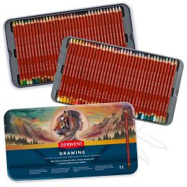 LÁPICES DE COLORES DRAWING DERWENT X72