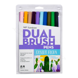 MARCADORES DESERT FLORA TOMBOW X10