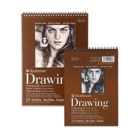 BLOCK DRAWING VELLUM STRATHMORE ANILLADO 130GR