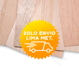 PLANCHA DE MADERA BALSA X 30CM