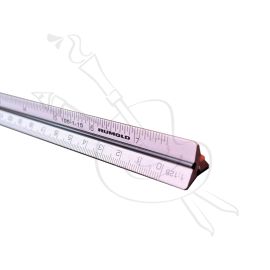 MINI ESCALIMETRO RUMOLD DE METAL 15 CM