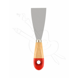 ESPÁTULA DE MANGO DE MADERA 2″
