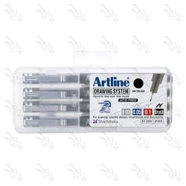 SET X4 DE ESTILOGRAFOS ARTLINE