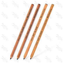 LAPIZ PITT OIL BASE FABER CASTELL NEGRO