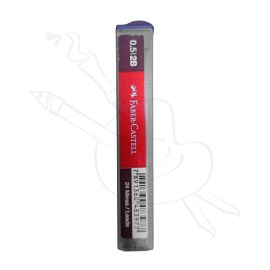 MINA DE GRAFITO FABER CASTELL 0.5MM - 2B
