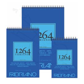 BLOCK FABRIANO 1264 MIX MEDIA ANILLADO 300GRS